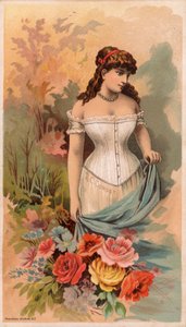 Pubblicità per corsetti da American School
